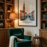 Copenhagen Wall Art Print, Travel Art Poster Image 9