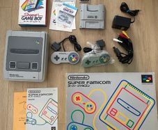 Super Famicom SNES Console Boxed CIB + Super Game Boy Boxed + Gameboy Flash Card with 4GB micro sd