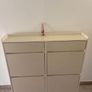 Shoe Cabinet for 8 Pairs with 2 Sliding Drawers and 4 Flip-Down Drawers Image 4