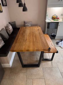 CALIA Oak Small Rectangle Dining Table