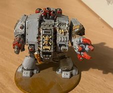Warhammer 40k Space Wolves Bjorn the Fell Handed Dreadnought 2nd edition Metal