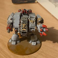 Warhammer 40k Space Wolves Bjorn the Fell Handed Dreadnought 2nd edition Metal