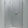 Chrome Pentagonal Shower Enclosure 90x90x195 Image 2