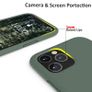Liquid Silicone Case For iPhone 11 Pro Luxury Thin Soft Phone Cover New Green - FHT2IP11PLK Image 2