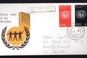 1971 Ireland Year for Action to combat Racism and Racial Discrimination Commemorative Stamps Illustrated First Day Cover (FDC)