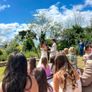 Bespoke Ivory/Blush Designer Wedding Dress Image 2