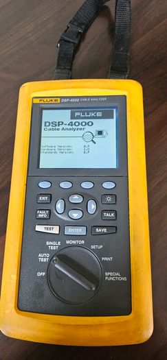 Fluke DSP-4000 Cable Analyzer Main Unit