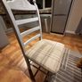 Light Coloured Wooden Kitchen Chairs Image 4