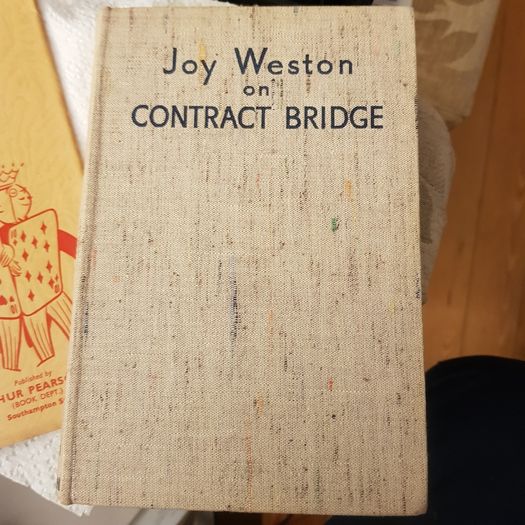 Contract Bridge By Joy Weston. First edition. c/w Dust Jacket.