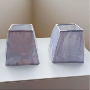 New Light Lilac Lamp Shades   10 shades available