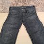 womens GUESS PREMIUM Bootcut black stretchy denim jeans gold embroidery  Size W 32 L 30 A1 Image 5