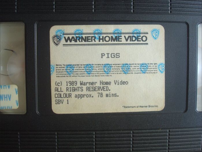 VHS Precerts - (x6) - Elvis, Cronenberg Etc.