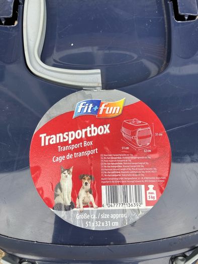 transport box for pets