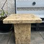 Cream marble  table Image 4