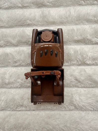Disney Pixar Cars Radiator Springs Tow Mater Truck Diecast Metal Vehicle approx. 9.5 cm. length one of the back wheels is not working usad Please see photos