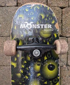 Monster skateboard