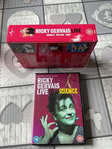 Ricky Gervais Live DVD's