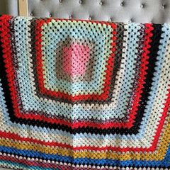 Large Crocheted Blanket