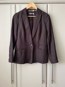 Mint Velvet linen/viscose blazer uk 8