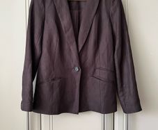Mint Velvet linen/viscose blazer (8)