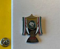 Vintage English rugby Union league pin badge