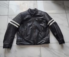 2XL Helstons Leather Motorcycle Jacket