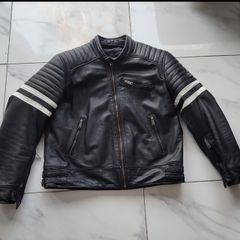 2XL Helstons Leather Motorcycle Jacket