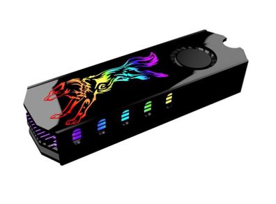 m.2 NVME A-RGB heatsink with fan / Brand New Boxed