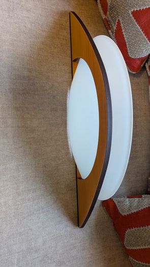 4 x Vianne Domec, Wall Lights, Glass, 1980s