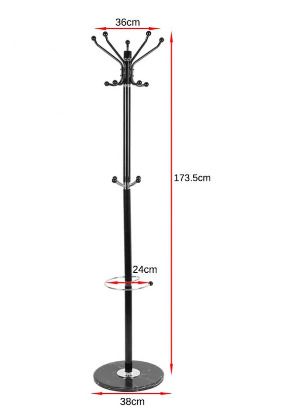 BRAND NEW Height 170 cm Tree Style Coat Rack Hook Clothes Hanger Tree Shaped Metal Steel Tube Coat Hang