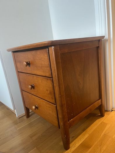 locker solid wood