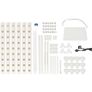 54 Holes Hydroponic Piping Site Grow Kit Deep Water Culture Planting Box Gardening System Nursery Pot Hydroponic Rack 220V Image 5
