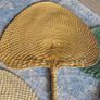 Set of 6 Vintage Handwoven Palm Leaf Fans Asian Handmade Boho Wall Decor Image 2