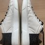 Bugatti White Leather Trainers Image 6