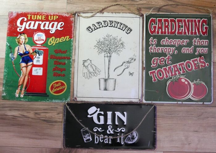 Hanging Wall Signs