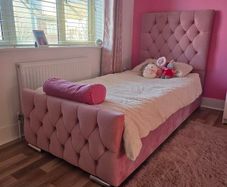 Pink Bedframe