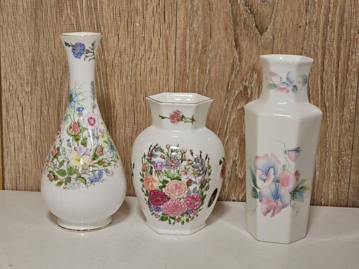 Aynsley Bone China Vases Collection