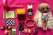 L.O.L. Surprise dolls. Tweens Babysitting Party Dolls Rae Sands and SPF Q.T.