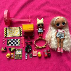 L.O.L. Surprise dolls. Tweens Babysitting Party Dolls Rae Sands and SPF Q.T.