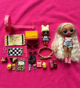 L.O.L. Surprise dolls. Tweens Babysitting Party Dolls Rae Sands and SPF Q.T.