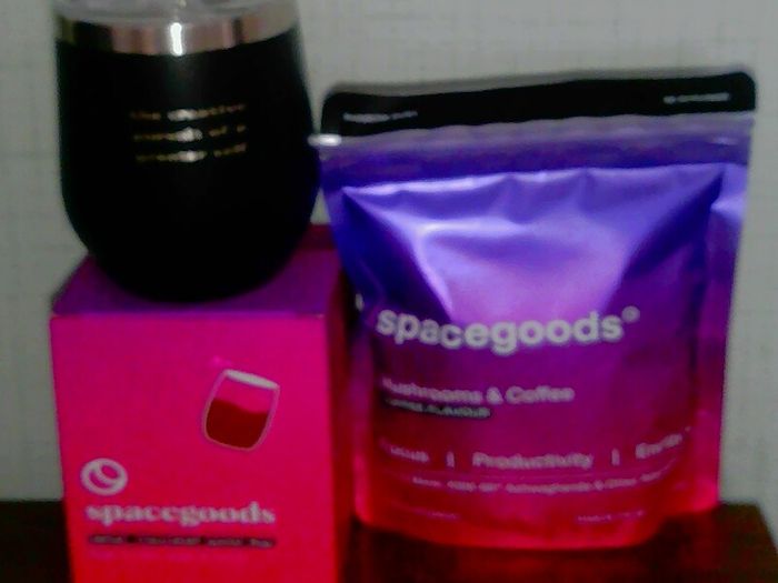 NEW Adaptogen Mushroom & Coffee with Stainless Steel Cup, Scoop, Brochure, for Focus & Energy 25 euro