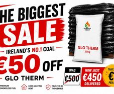 Biggest Coal Sale Of The Year! Glo Therm 50 Off!