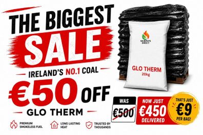 Biggest Coal Sale Of The Year! Glo Therm 50 Off!