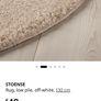 Round grey rug Image 2