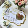Personalised Religious Gift Plaque A4 , Communion, Confirmation, Baptism Image 4