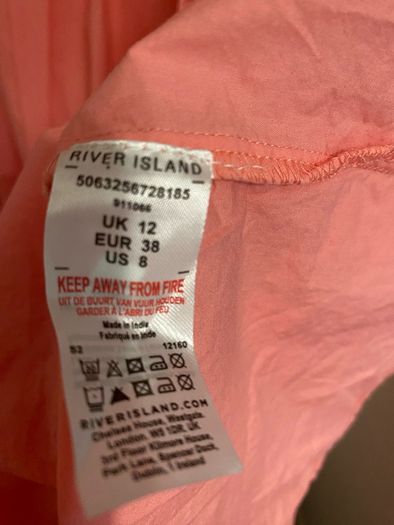 River Island bardot dress