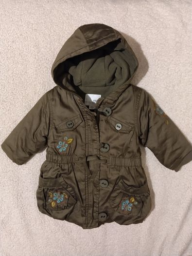 Next Fleece Lined Hooded Jacket