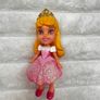 Disney Princess Mini Toddler Doll Sleeping Beauty Aurora approx. 9 cm. Used Please see photos Image 2