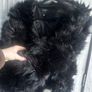 Black Fur Coat New Look Petite Image 2