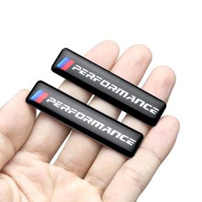 2x M Performance Sport Badge Stickers Decals For BMW X1 X3 X4 X5 E46 E90 F20 E60 E39 F10 M1 M2 M3 M5 M6